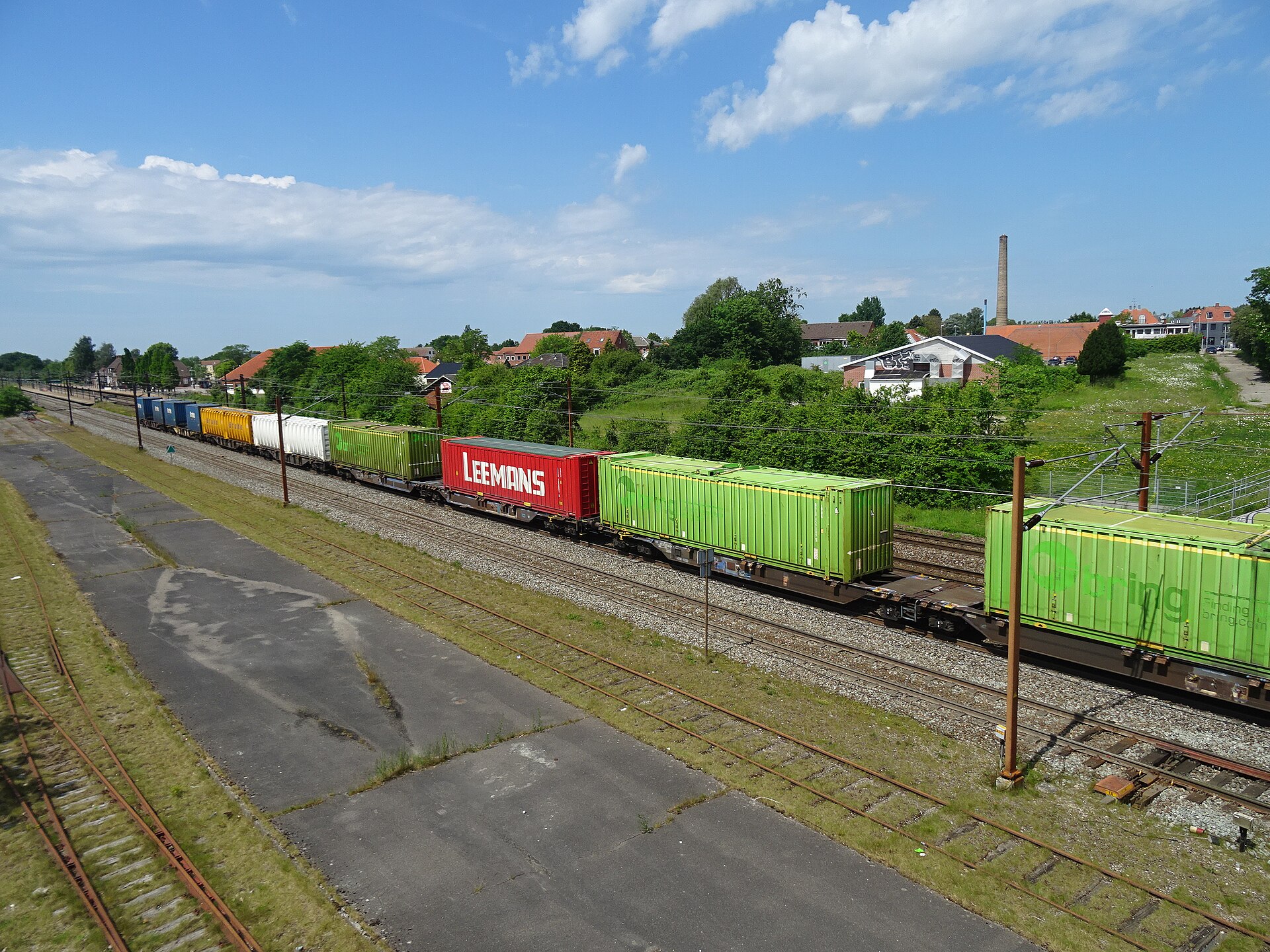 DB Cargo集装箱货列，2023年实拍资料图